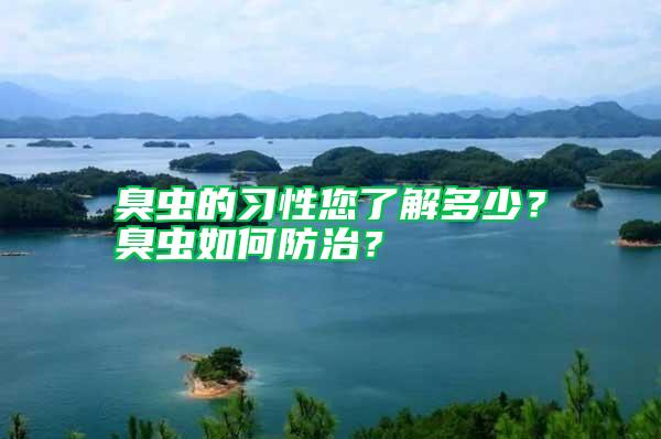 臭蟲的習(xí)性您了解多少？臭蟲如何防治？