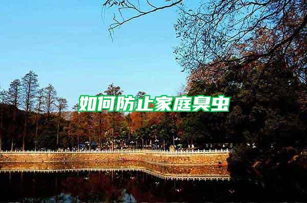 如何防止家庭臭蟲(chóng)