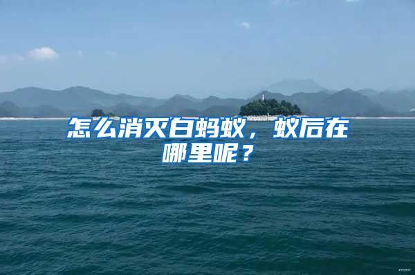 怎么消滅白螞蟻，蟻后在哪里呢？