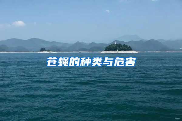 蒼蠅的種類(lèi)與危害